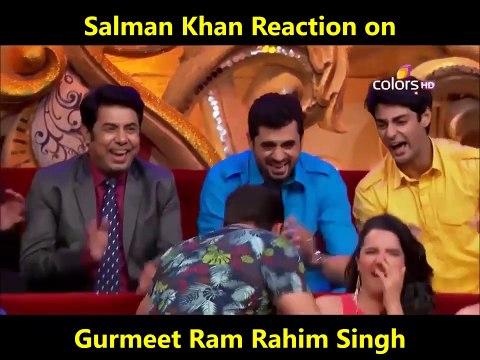 Salman Khan Reaction on Baba Gurmeet Ram Rahim Salman Khan vs Baba Ram Rahim