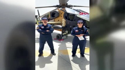 ATAK kokpitinden özel uçuşta canlı yayın -1