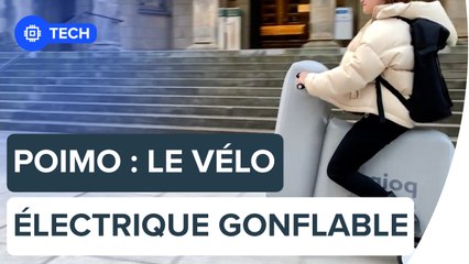 Ce vélo électrique gonflable tient dans un sac à dos | Futura
