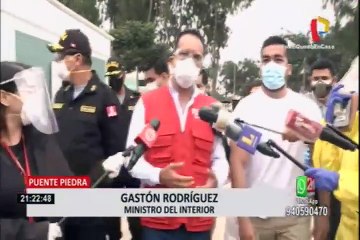 Puente Piedra: desinfectan escuela de suboficiales de la PNP