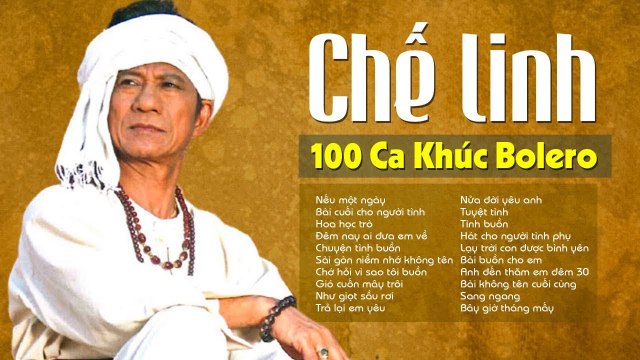 CHẾ LINH - 100 Ca Khúc Nhạc Vàng, Nhạc Bolero, Nhạc Lính hay nhất Sự Nghiệp CHẾ LINH