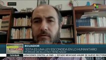 Ecuador: AN aprueba proyectos que generarían flexibilización laboral