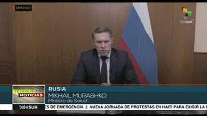 Rusia expone ante la OMS medidas para frenar propagación del COVID-19