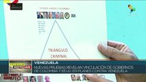 Pruebas revelan rol de Colombia y EE.UU. en planes contra Venezuela
