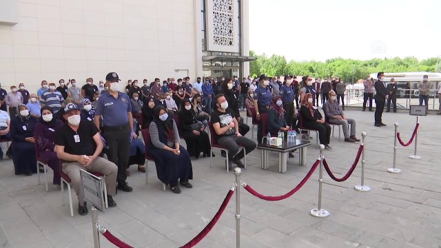Ankara'da vefat eden polis memuru için tören düzenlendi - ANKARA