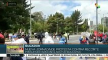 Ecuador: nuevas protestas contra recortes del gobierno a la educación
