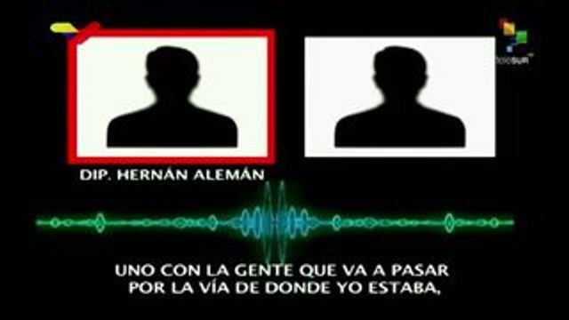 Pruebas revelan rol de diputado Hernán Alemán en Operación Gedeón