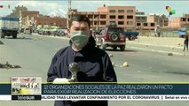 Bolivianos exigen en El Alto que se cumpla plazo para comicios