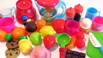 Toy velcro fruit ice cream shakes smoothies learn colors fruits for babies toddlers preschoolers