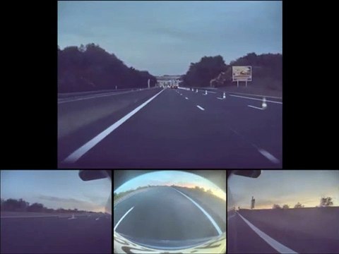 Quand l'autopilote de cette voiture Tesla ne voit pas les cônes sur la route...