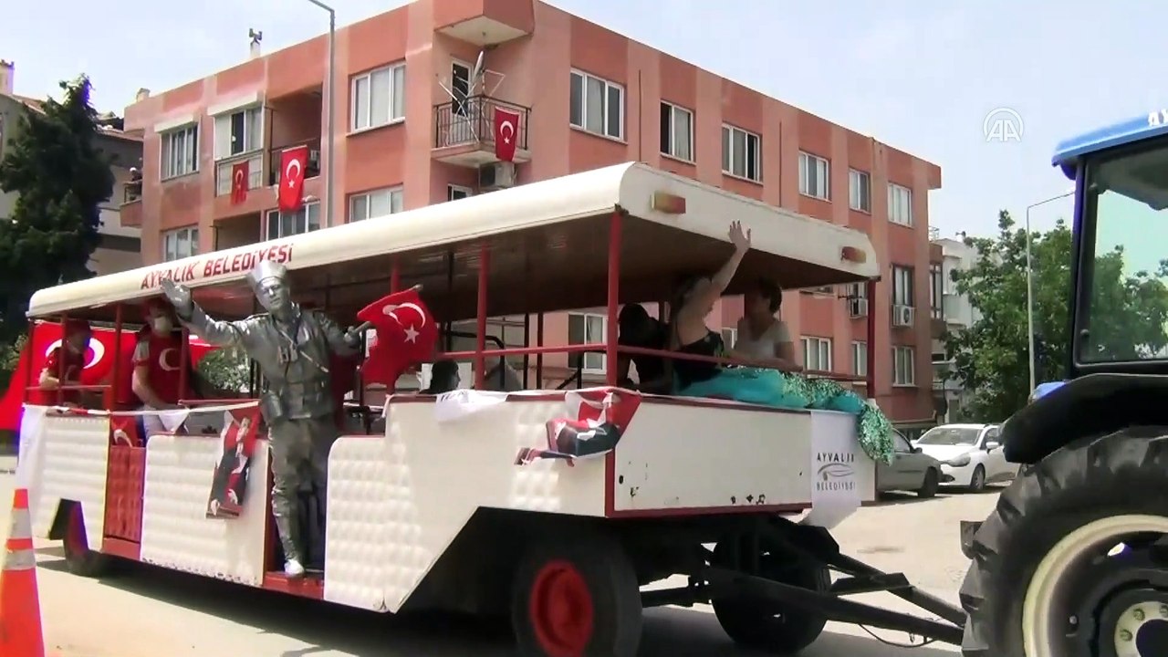 19 Mayıs Atatürk'ü Anma, Gençlik ve Spor Bayramı kutlaması - BALIKESİR