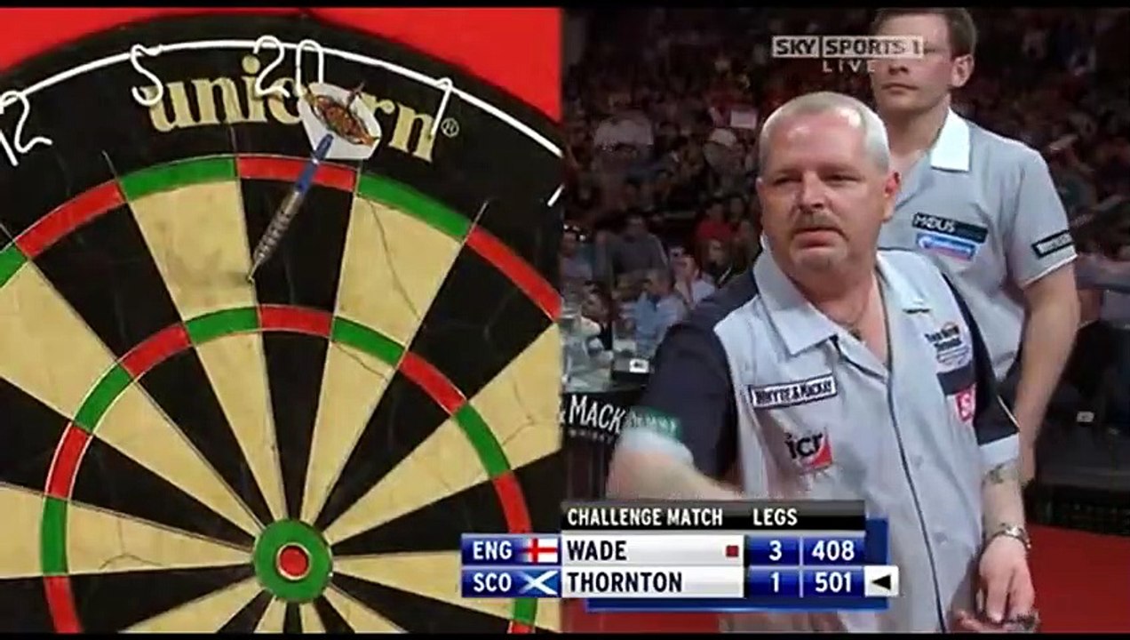 2009 Premier League of Darts Week 12 Challenge Wade vs Thornton