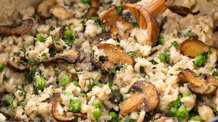You'll Feel Like A Pro After Making This Mushroom Risotto