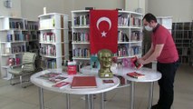 'Atatürk' temalı kitap sergisi, bu yıl gençlere sosyal medyadan ulaştırıldı - BİLECİK