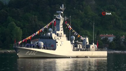 TCG Mızrak Hücumbotu  19.19’da kutlamalara ortak oldu