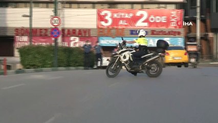 Bursa polisinden anlamlı kutlama