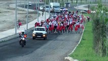 Nevşehir'de 101 bisikletliden 19 Mayıs korteji