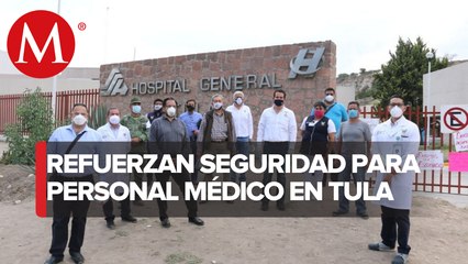Refuerzan medidas de seguridad en Hospital General de Tula
