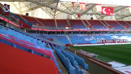 Şenol Güneş Spor Kompleksi'nde İstiklal Marşı yankılandı