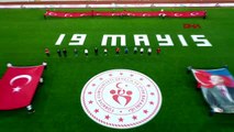 SPOR Sivas 4 Eylül Stadyumu'nda İstiklal Marşı okundu