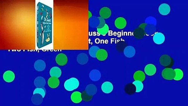 About For Books Dr. Seuss's Beginner Book Collection (Cat in the Hat, One Fish Two Fish, Green