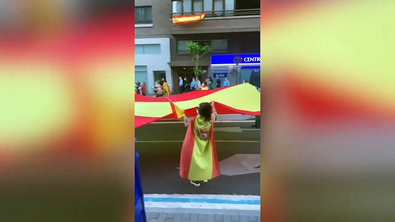Cacerolada en Valladolid