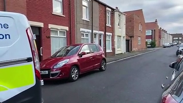 Police have sealed off part of Topcliffe Street, off Duke Street, Hartlepool, on the evening of Tuesday, May 19.