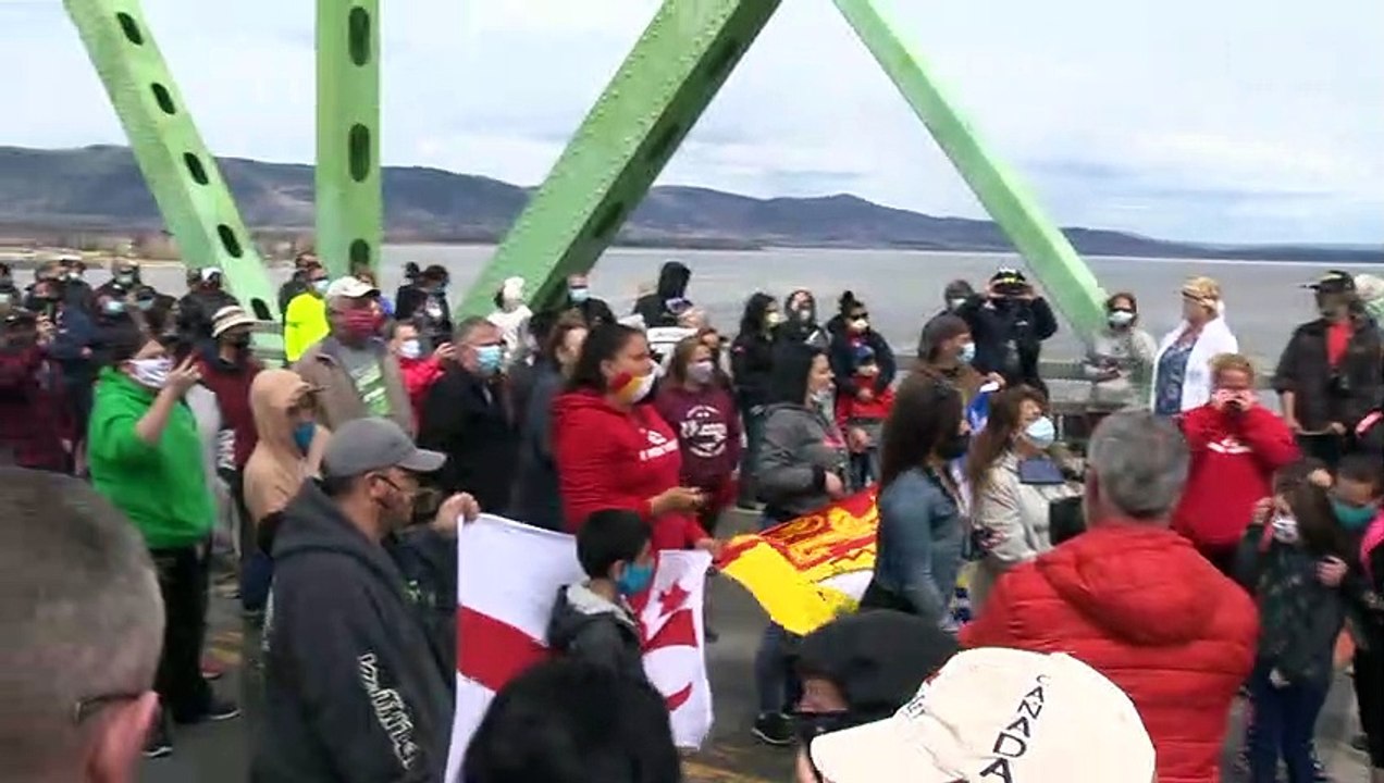 19 mai-PG-Marche de solidarité Pointe-à-la-Croix - Campbellton