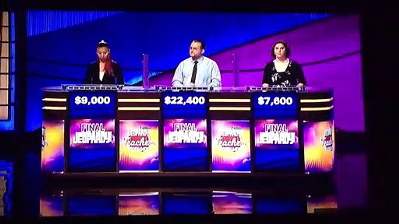 #Jeopardy Teacher Tournament (2020)- Quarterfinals #3 - May 27, 2020