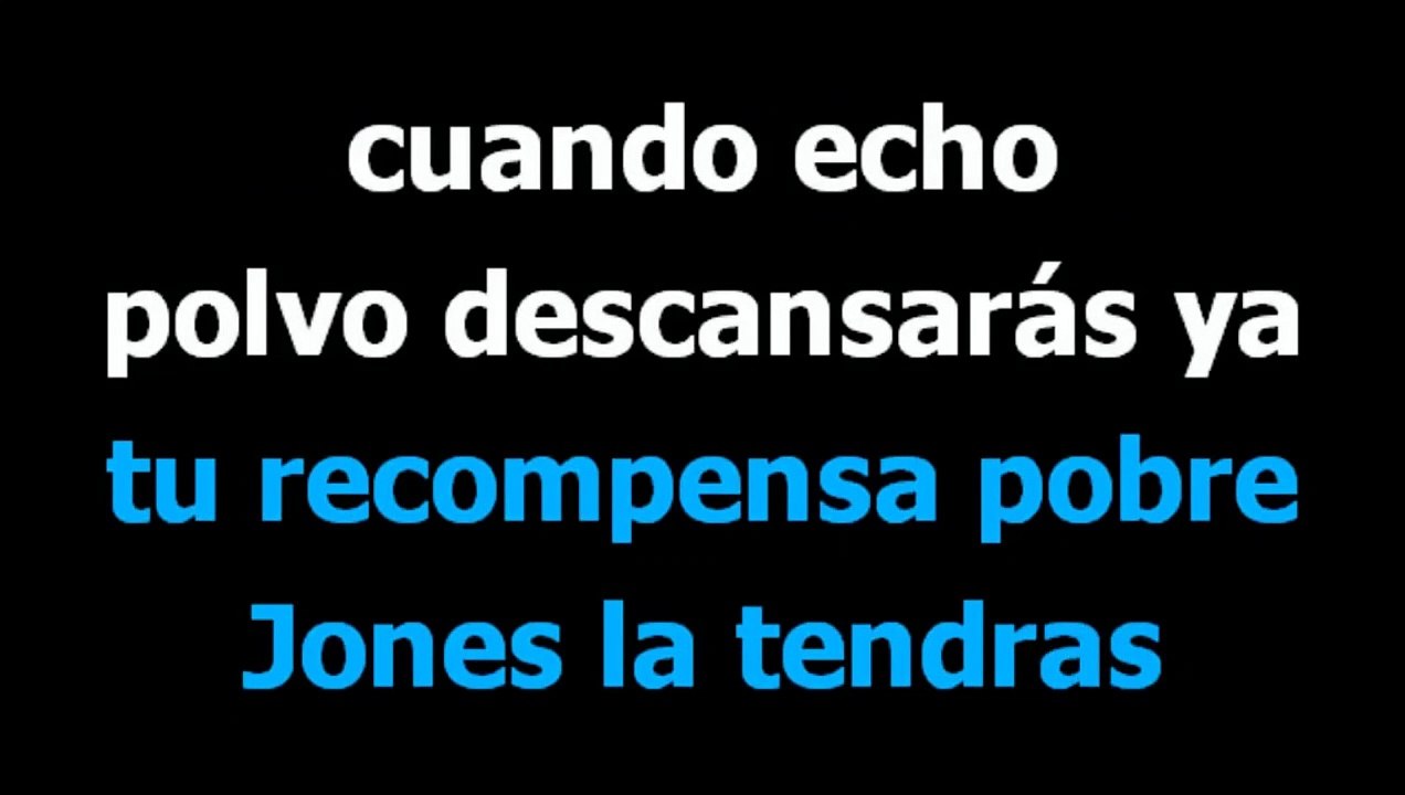 16 Toneladas -  Alberto Vasquez - Karaoke - Letra