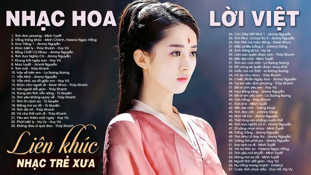 TÌNH ĐƠN PHƯƠNG, VẦNG TRĂNG KHÓC - Liên Khúc Nhạc Hoa Lời Việt, Nhạc Trẻ Xưa 8X 9X Bất Hủ Một Thời