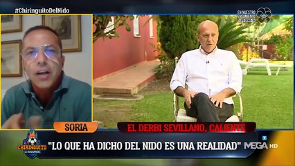 CHIRINGUITO DE JUGONES HOY, CRISTOBAL SORIA EXPLOTA