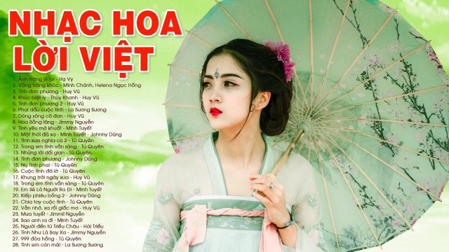 Ánh Trăng Lẻ Loi, Vầng Trăng Cô Đơn - NHẠC HOA LỜI VIỆT, NHẠC TRẺ XƯA 8X 9X Buồn Nhất Nghe là Khóc