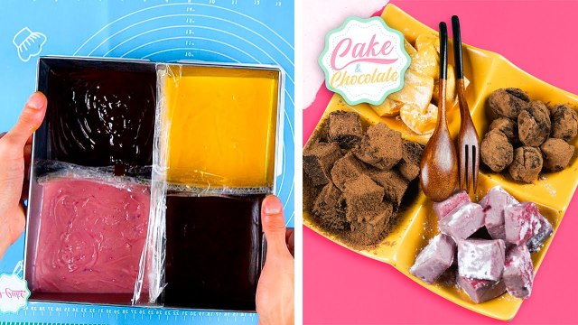 Baking art - Chocolate cake super smooth, sweet, delicious colorful - Chocolate Cake - Vcake