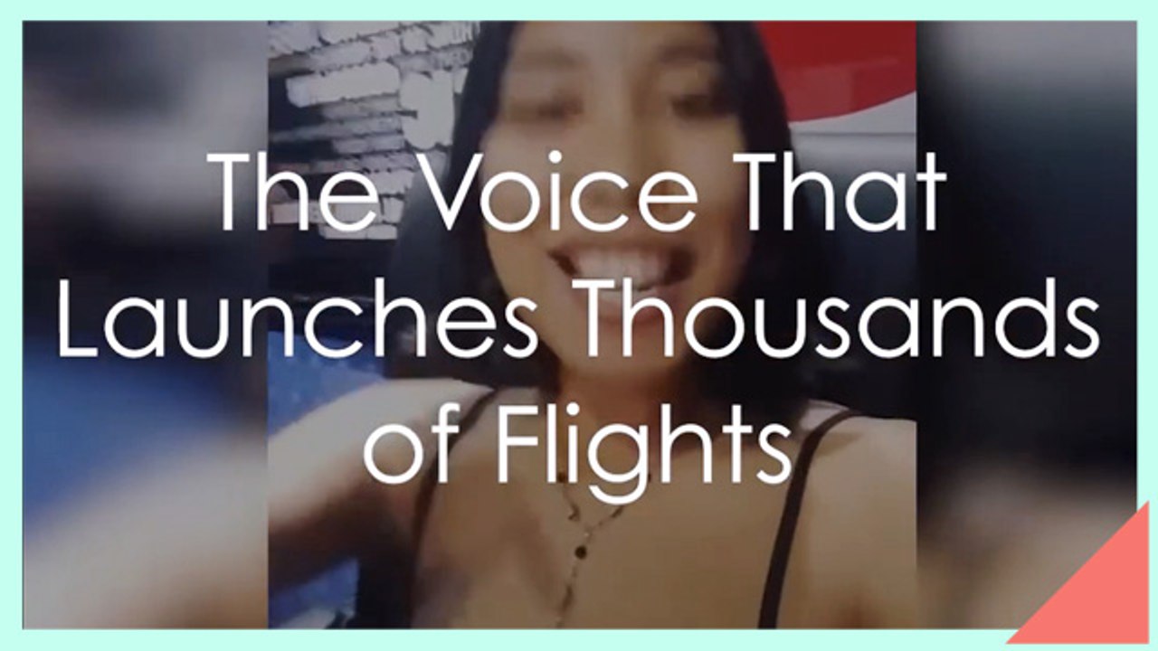The Voice That Launches Thousands Of Flights