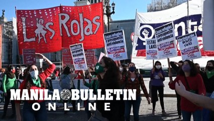 Argentine protest for legal abortion amid pandemic