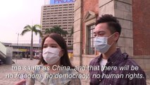 'We have lost our freedom': Hong Kong residents react to China security law