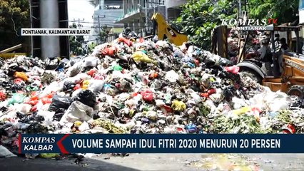 Volume Sampah Kota Pontianak Turun 20 Persen