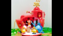 Iggle Piggle, Upsy Daisy and Makka Pakka Drink Fruit Tea with Twirlywoos Toys