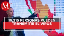 En México hay 16 mil 315 casos activos de covid-19