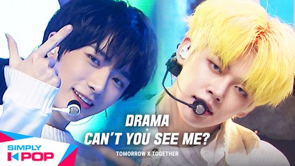 [Simply K-Pop] ❋Simply's Spotlight❋ TOMORROW X TOGETHER(투모로우바이투게더) - Drama + Can’t You See Me?(세계가 불타버린 밤, 우린…) _ Ep.416