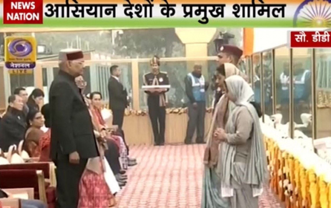 Republic Day 2018: President Ram Nath Kovind awards Ashok Chakra to martyr's family