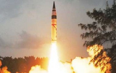India successfully test-fires Agni-5 ballistic missile