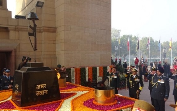 India celebrates 70th Army Day, General Bipin Rawat reviews annual parade