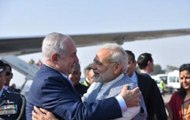Speed News | PM Modi welcomes Israeli counterpart Benjamin Netanyahu with a hug at airport