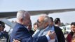 Speed News | PM Modi welcomes Israeli counterpart Benjamin Netanyahu with a hug at airport