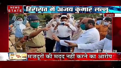 यूपी में 'बस राजनीति' पर नहीं लग रहा ब्रेक, कांग्रेस और सरकार के बीच आरोप-प्रत्यारोप जारी