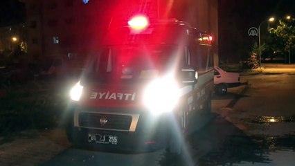 Adana'da park halindeki hafif ticari araç kundaklandı