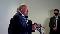 Trump defends using unproven drug hydroxychloroquine