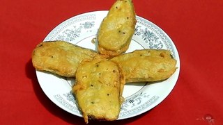 Beguni ll Bengali Recipe ll Brinjal With Batter  Fry llBengali Telebhaja Recipe